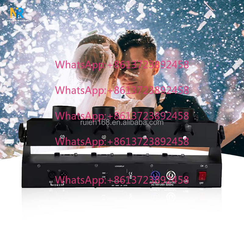 Confetti Cannon Tube - Maszyna do konfetti DMX 512 z