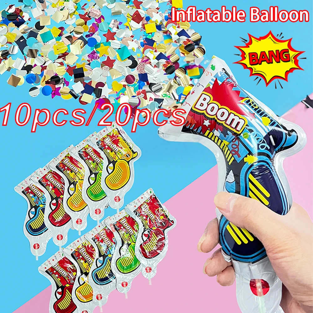 Confetti Cannon Tube - 10 szt./20 szt. Kreatywne, zabawne balony