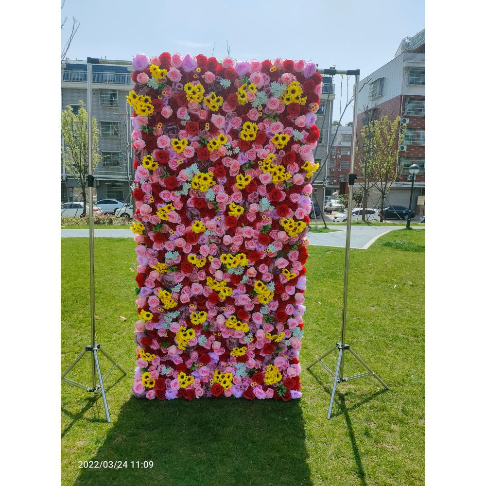 Flower Wall Panel - Panel kwiatowy na ścianę, dekoracja ślubna,