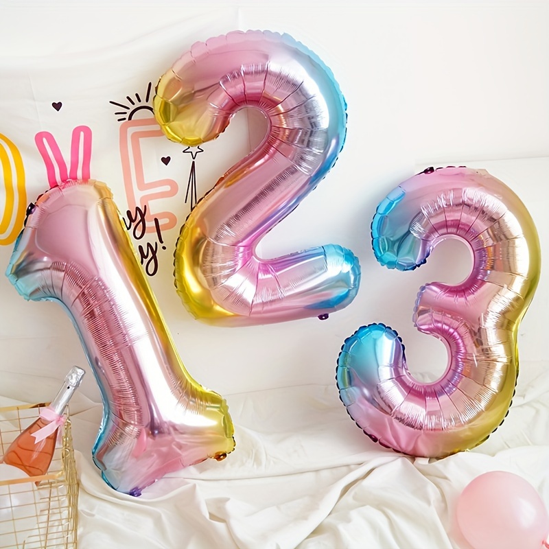 Balon foliowy z numerami 1-9,  – Balloon Pump Hand recenzja i cena