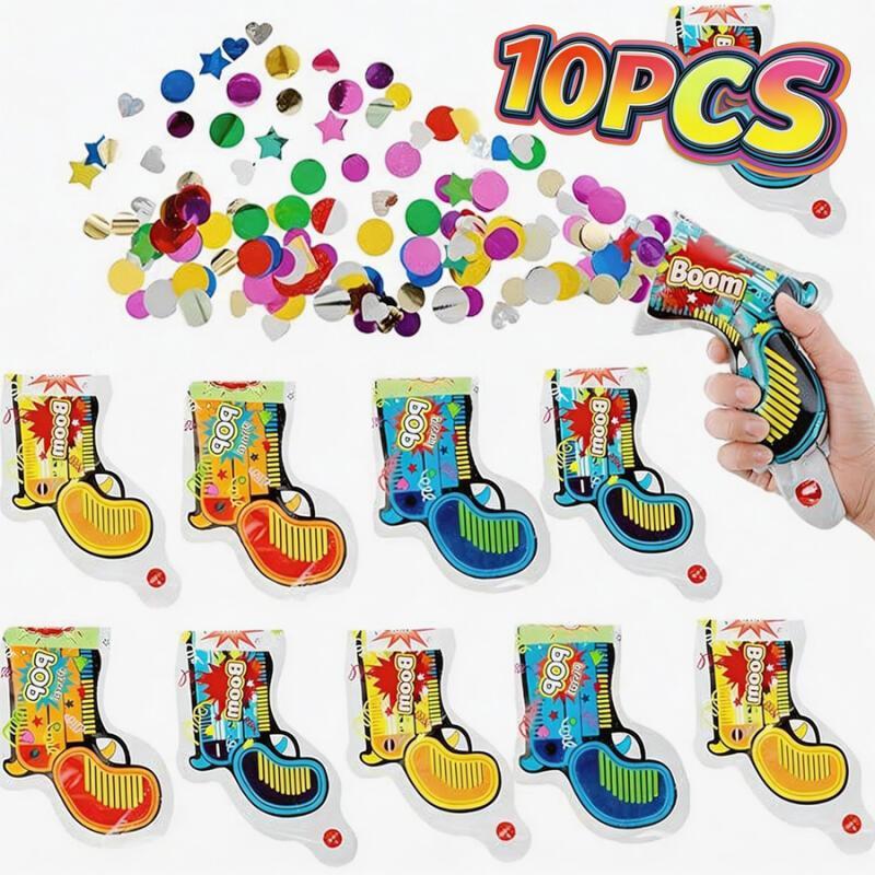 10 szt. Nadmuchiwanych konfett – Confetti Cannon Tube recenzja i cena